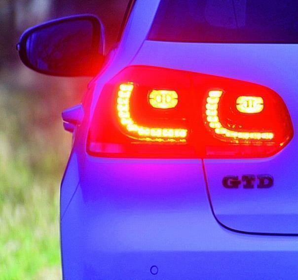 Golf GTD mit LED-Rückleuchten